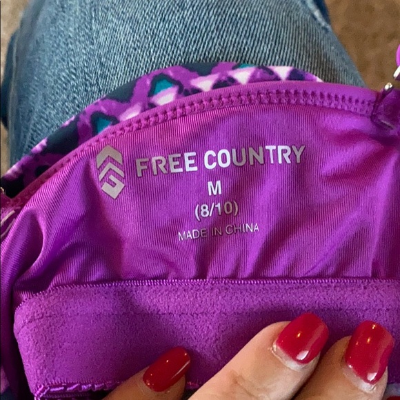 Free Country Tankini top - Picture 5 of 6